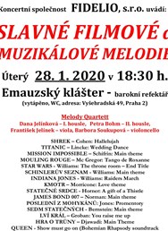 Slavné filmové a muzikálové melodie s MQ