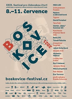 Boskovice 2021 - festival pro židovskou čtvrť
