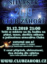 Silvestr 2019 v Club Záhoří