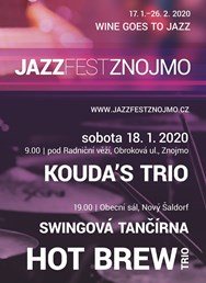 Swingová tančírna: HOT BREW TRIO