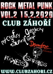 Rock - Metal - Punk Koncert Vol. 2 v Club Záhoří
