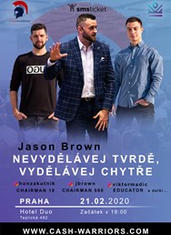 Jason Brown - Nevydělávej tvrdě, vydělávej chytře CZ/SK Tour