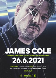 James Cole - double křest alb M.R.D / G.O.A.T - Open Air