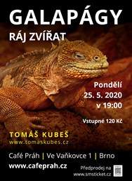 Galapágy – ráj zvířat – Brno