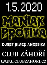Maniak & Protiva show + DJset Black Angelika