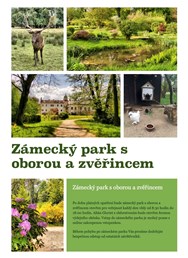 Zámecký park s oborou a zvěřincem