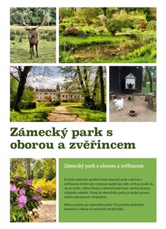 Zámecký park s oborou a zvěřincem