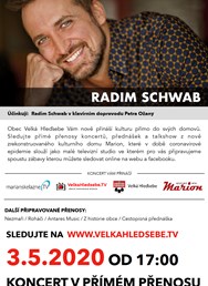 Radim Schwab - speciální online koncert