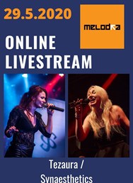 MELODKA Online livestream - Tezaura  / Synaesthetics