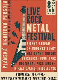Plánská bigbítová pergola - Live rock metal festival