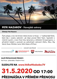 Petr Nazarov - Havajské ostrovy (online přednáška)