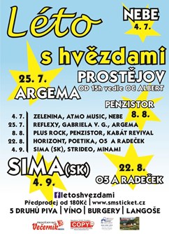 Léto s Hvězdami Prostějov