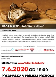 Libor Marek - Karl Huss (online přednáška)