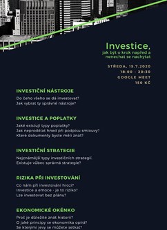 Investice, jak být o krok napřed a nenechat se nachytat