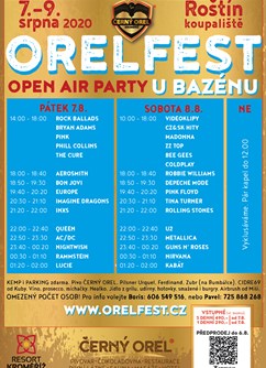 ORELFEST u bazénu 2020