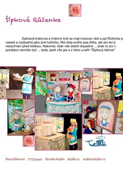 Šípková Růženka - divadlo Kejkle