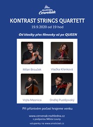 Kontrast Strings Quartett na Červeňáku