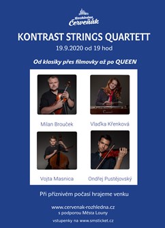 Kontrast Strings Quartett na Červeňáku