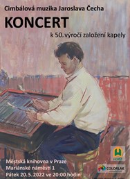 Cimbálová muzika Jaroslava Čecha, koncert k 50. výročí