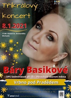 Tříkrálový koncert Báry Basikové 