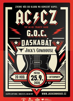 AC/CZ Tribute Show+Host G.O.C