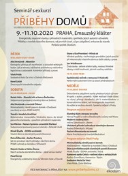 Online seminář Příběhy domů 2020