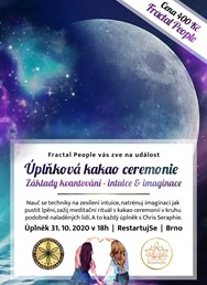 Úplňková kakao ceremonie: kvantování, intuice a imaginace