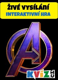 Interaktivní kvíz AVENGERS o ceny
