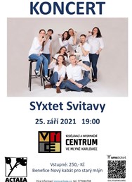 Koncert SYxtet Svitavy
