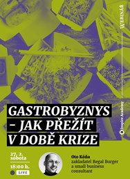 Webinář: Gastrobyznys: Jak přežít v době krize 