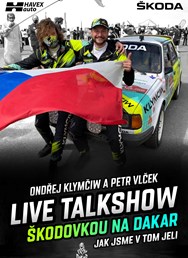 Live talkshow Škodovkou na Dakar