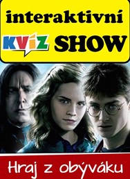 Interaktivní show o ceny: HARRY POTTER film a knihy