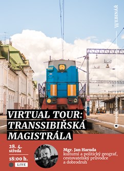 Webinář: Virtual Tour — Transsibiřská magistrála