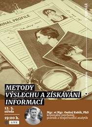 Webinář: Metody výslechu a získávání informací