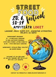 Dobré jídlo světa street food festival Amfiteátr Loket