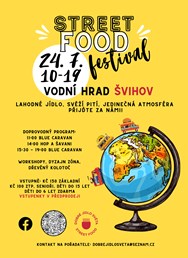 Dobré jídlo světa street food festival Vodní hrad Švihov