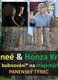 Panenský Týnec: Spontánní bubnování® na magických místech