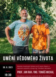 Beseda s prof. Janem Rakem a Ing. Tomášem Michalem