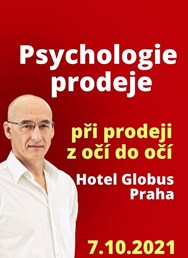Psychologie prodeje při prodeji z očí do očí - Ivo Toman