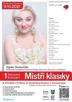 1. Slavnostní koncert Mistři klasiky
