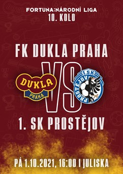 FK Dukla Praha - 1. SK Prostějov