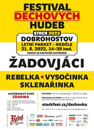 Festival dechových hudeb ŽADOVJÁCI, VYSOČINKA...
