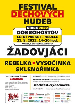Festival dechových hudeb ŽADOVJÁCI, VYSOČINKA...