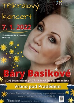 Tříkrálový koncert Báry Basikové