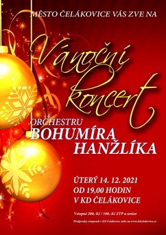 Vánoční koncert orchestru Bohumíra Hanžlíka