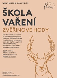 Škola vaření s Romanem Paulusem - Zvěřinové hody