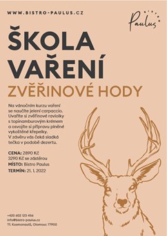 Škola vaření s Romanem Paulusem - Zvěřinové hody
