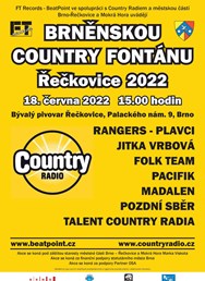 Brněnská Country fontána Řečkovice 2022