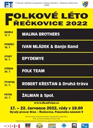 Folk Team - Folkové léto Řečkovice 2022