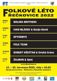 Folk Team - Folkové léto Řečkovice 2022